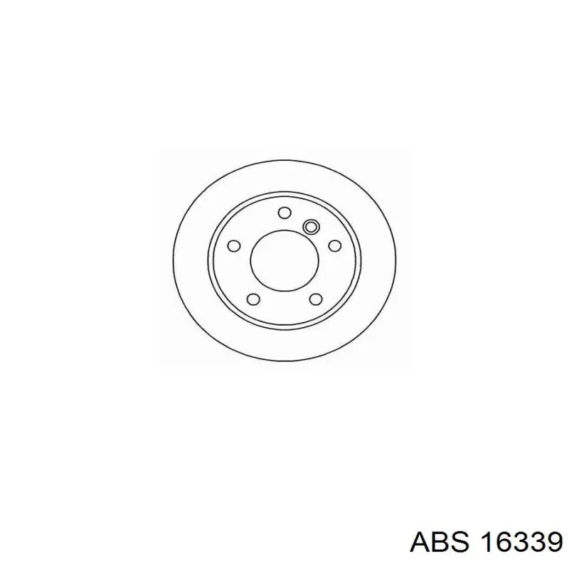 Задні дискові гальма ABS 16339 ціна, від 30.48 USD