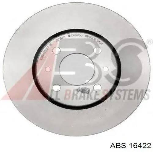 16422 ABS диск гальмівний передній