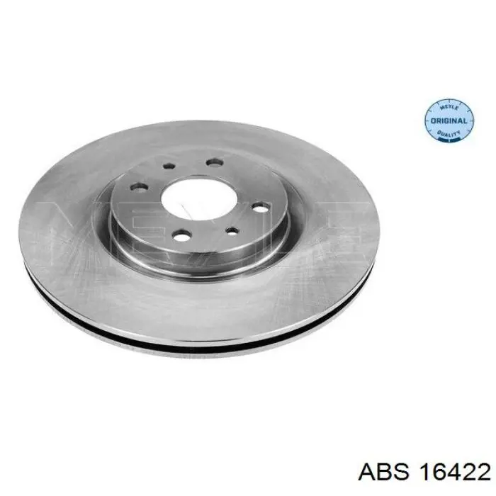 Диск переднього гальма ABS 16422 ціна, від 24.56 USD