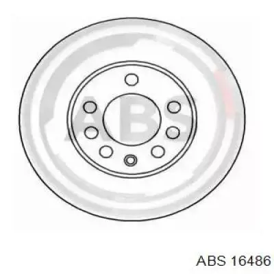 Диск переднього гальма ABS 16486 ціна, від 41.91 USD
