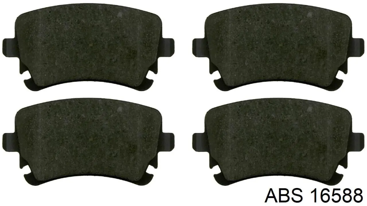 Диск переднього гальма ABS 16588 ціна, від 30.35 USD