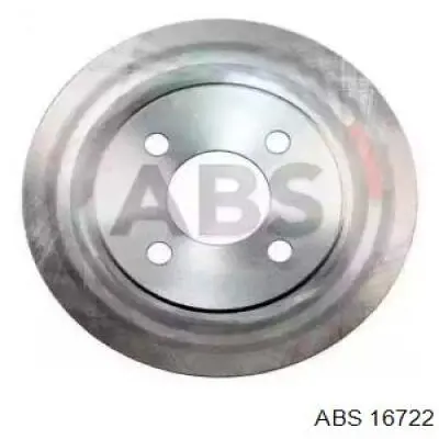 Диск переднього гальма ABS 16722 ціна, від 25.89 USD