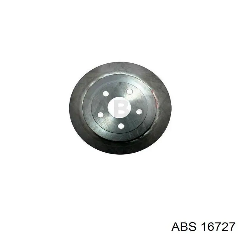 16727 ABS диск гальмівний задній