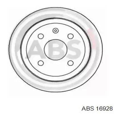 16928 ABS диск гальмівний задній