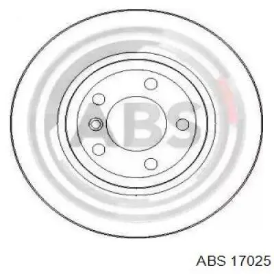 Диск переднього гальма ABS 17025 ціна, від 58.37 USD