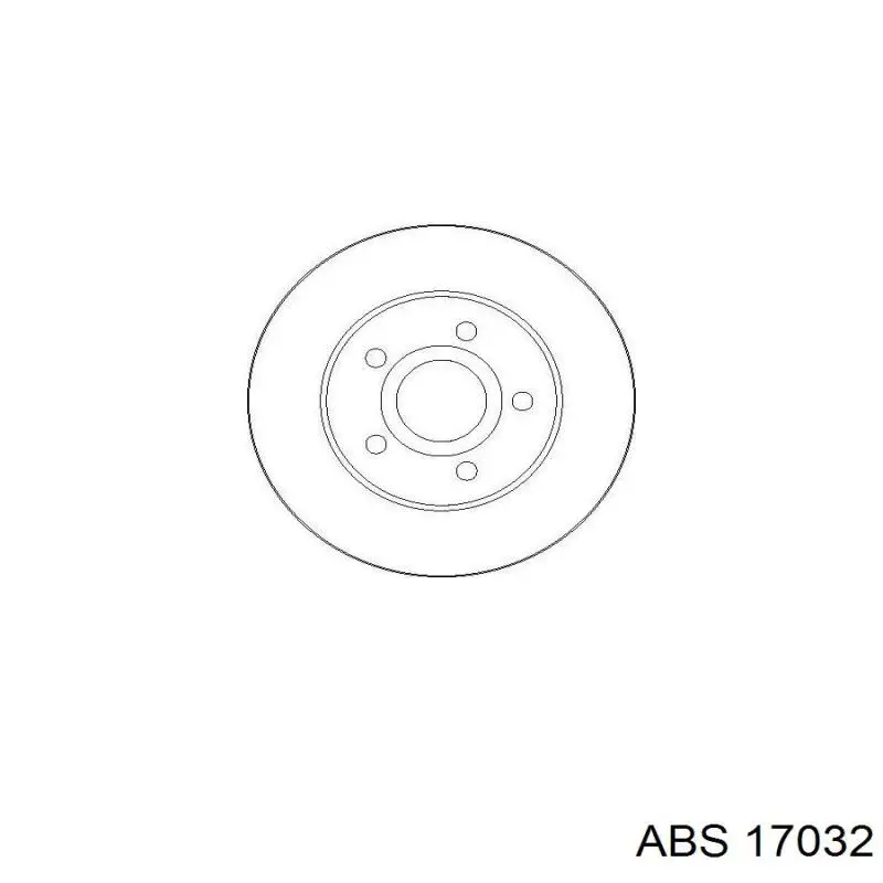 Купити 17032 ABS Ротор гальмівний