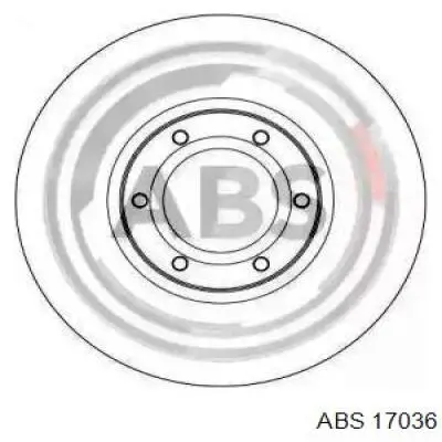 Диск переднього гальма ABS 17036 ціна, від 39.77 USD