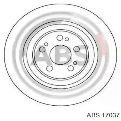 Диск переднього гальма ABS 17037 ціна, від 63.34 USD