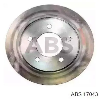 Диск переднього гальма ABS 17043 ціна, від 55.59 USD