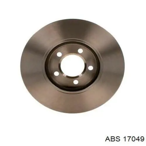 Диск переднього гальма ABS 17049 ціна, від 53.49 USD
