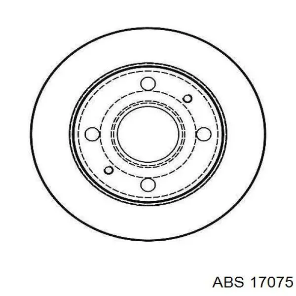 Купити 17075 ABS Ротор гальмівний