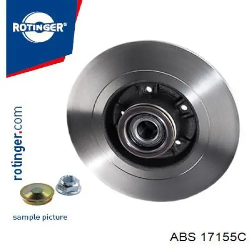 Задні дискові гальма ABS 17155C ціна, від 70.50 USD