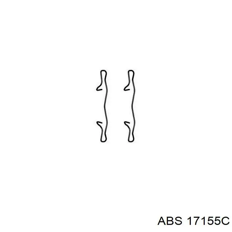 Гальмівні диски 17155C ABS