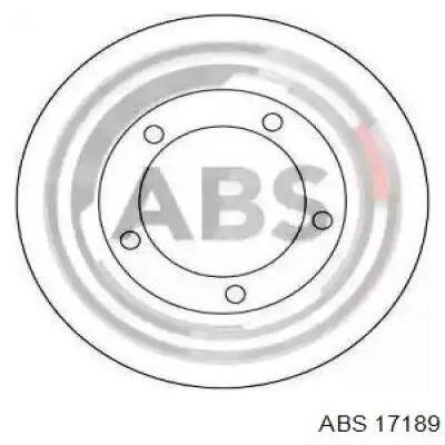 Диск гальмівний передній 17189 ABS