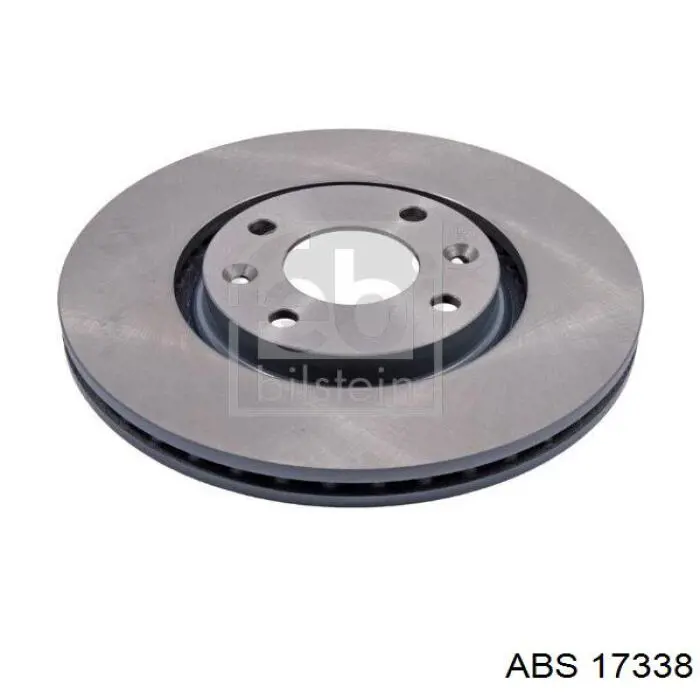 Диск переднього гальма ABS 17338 ціна, від 32.85 USD
