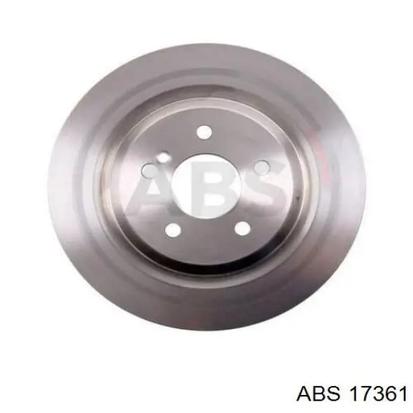 17361 ABS диск гальмівний задній