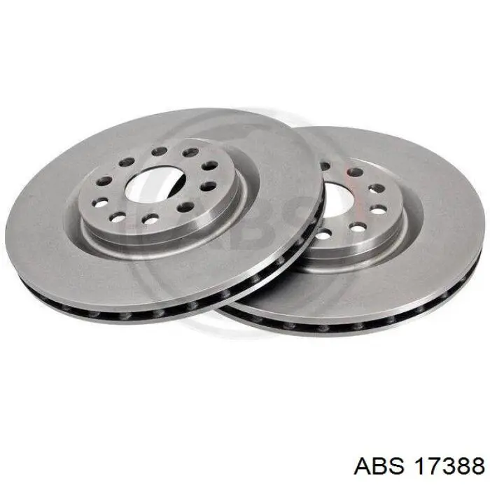 Диск переднього гальма ABS 17388 ціна, від 43.74 USD