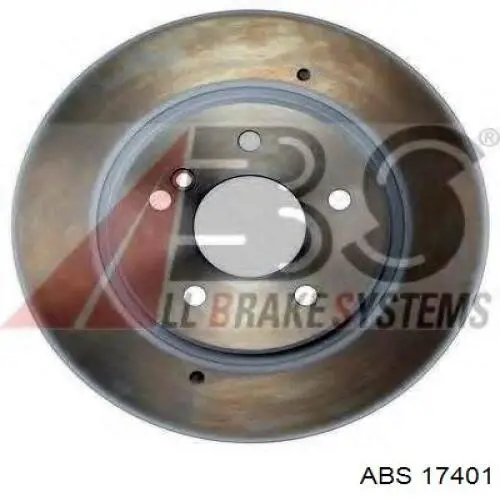 17401 ABS диск гальмівний задній