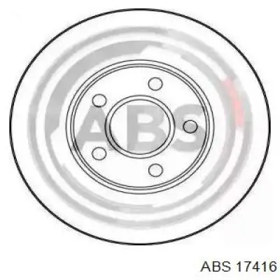 17416 ABS диск гальмівний передній