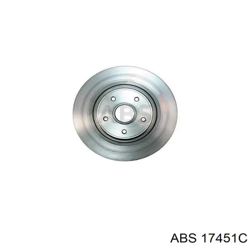 Диск гальмівний задній ABS 17451C