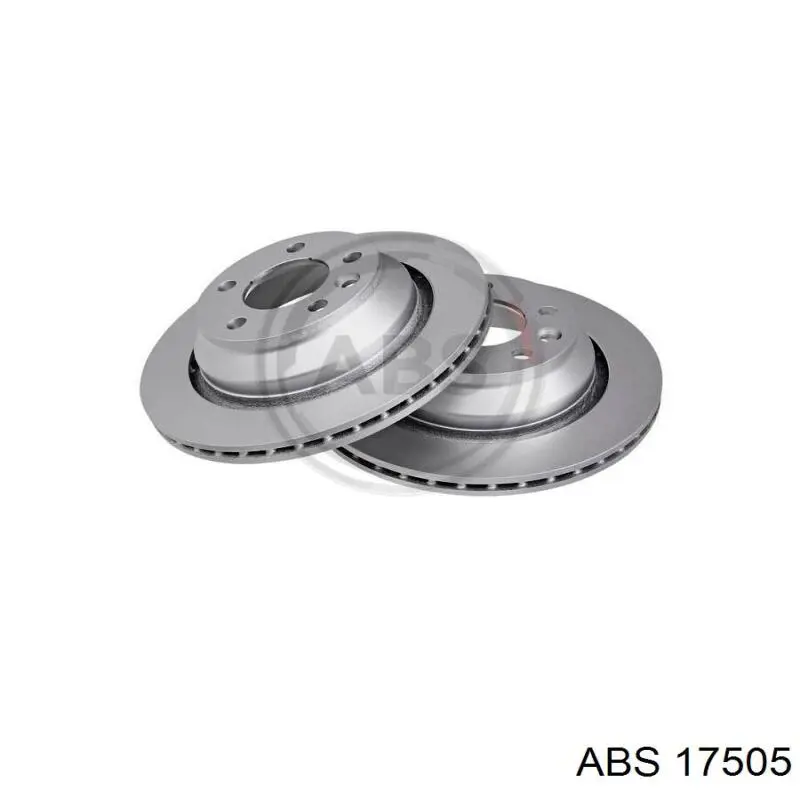 17505 ABS диск гальмівний задній
