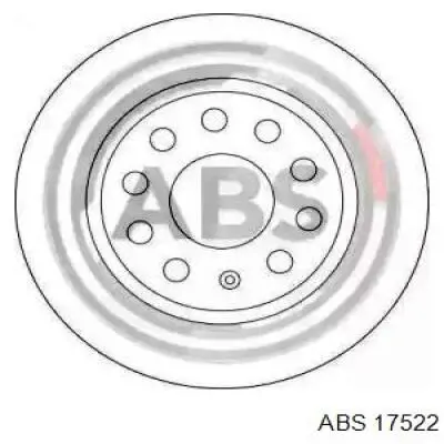 Диск переднього гальма ABS 17522 ціна, від 31.56 USD