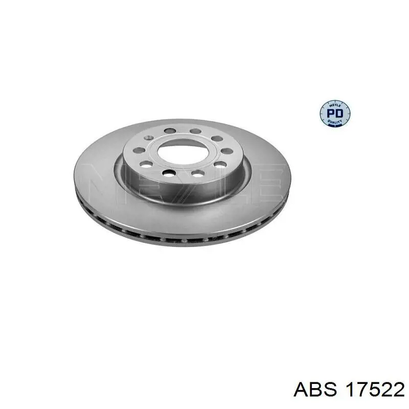 Диск гальмівний передній 17522 ABS