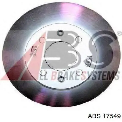 17549 ABS диск гальмівний передній