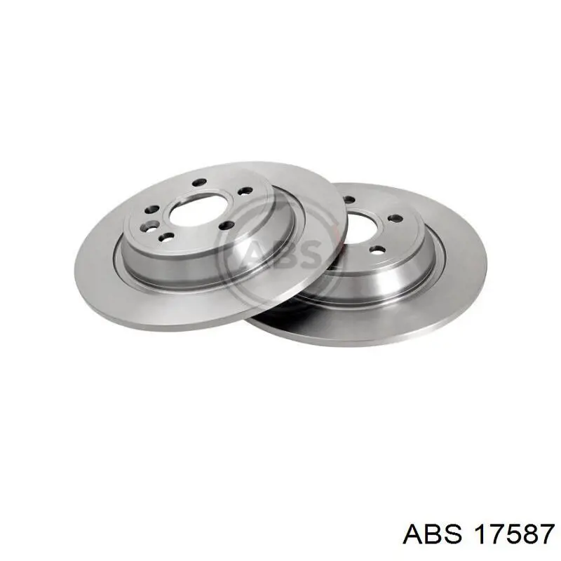 Диск переднього гальма ABS 17587 ціна, від 43.05 USD