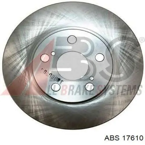 17610 ABS диск гальмівний передній