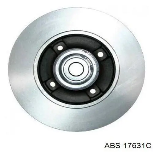 17631C ABS диск гальмівний задній