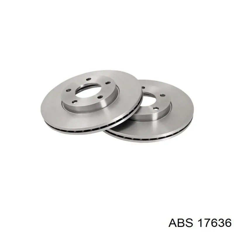 17636 ABS диск гальмівний передній