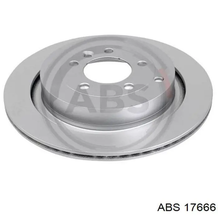 17666 ABS диск гальмівний задній