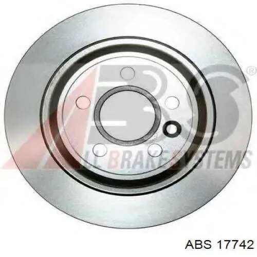 17742 ABS диск гальмівний задній