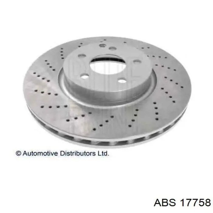 Диск переднього гальма ABS 17758 ціна, від 49.97 USD