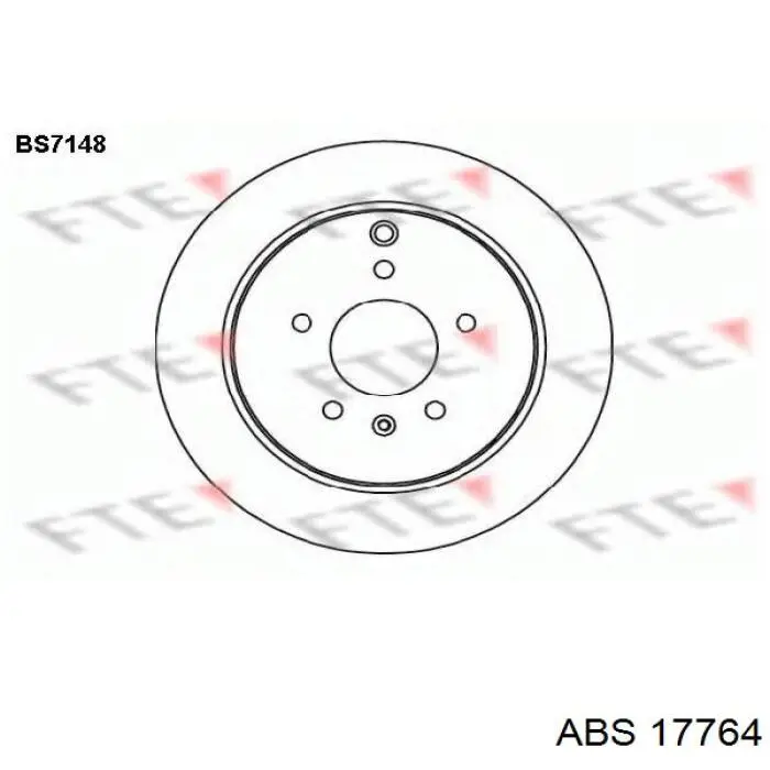 Гальмівні диски 17764 ABS