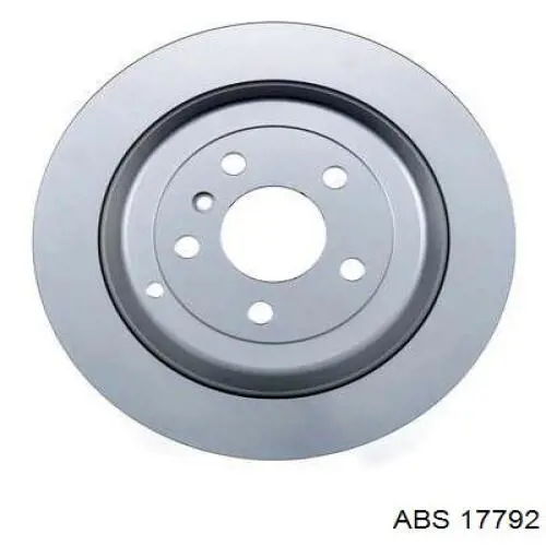 17792 ABS диск гальмівний задній