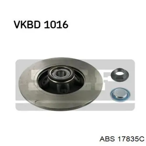 Гальмівні диски 17835C ABS