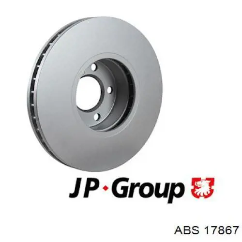 Диск переднього гальма ABS 17867 ціна, від 67.90 USD