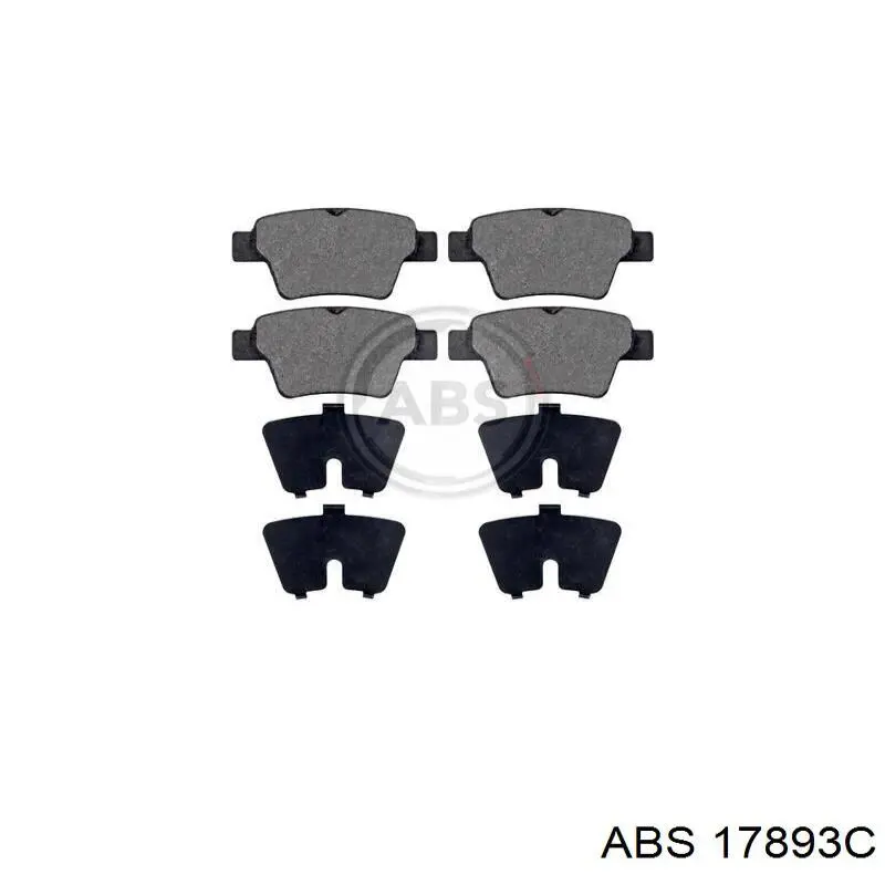 Гальмівні диски 17893C ABS