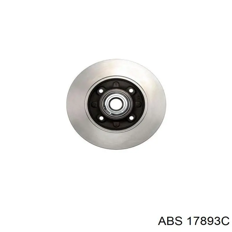 17893C ABS диск гальмівний задній