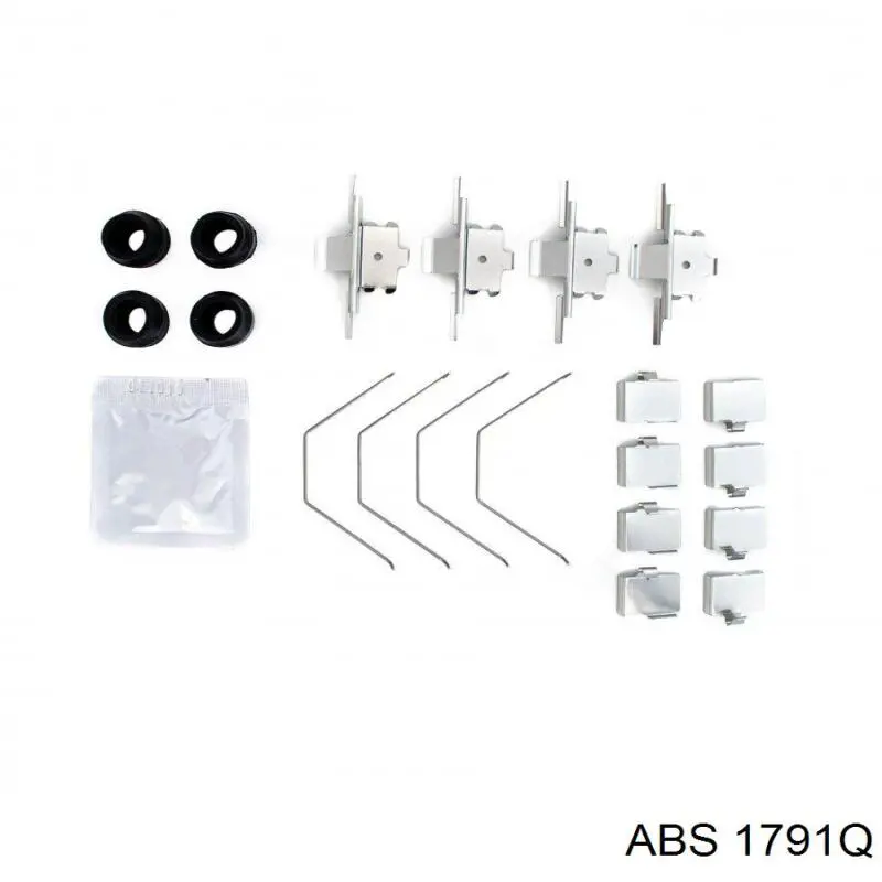 Притискна пружина колодки ABS 1791Q ціна, від 11.36 USD
