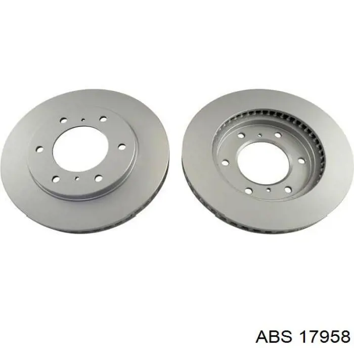 Диск переднього гальма ABS 17958 ціна, від 35.08 USD