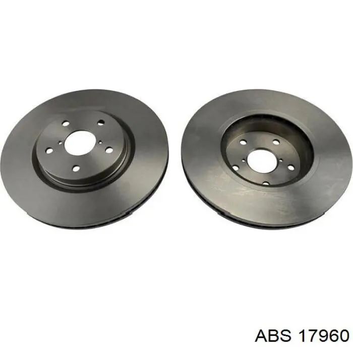 Диск переднього гальма ABS 17960 ціна, від 55.21 USD