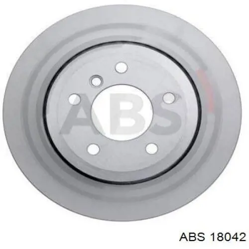 18042 ABS диск гальмівний задній