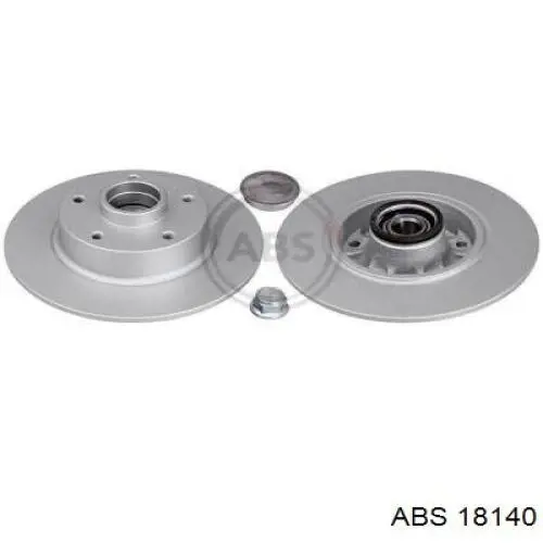 Купити 18140 ABS Диск заднього гальма