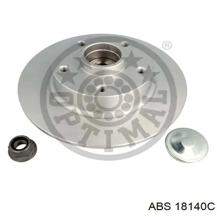 18140C ABS диск гальмівний задній