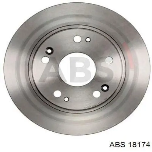 18174 ABS диск гальмівний задній