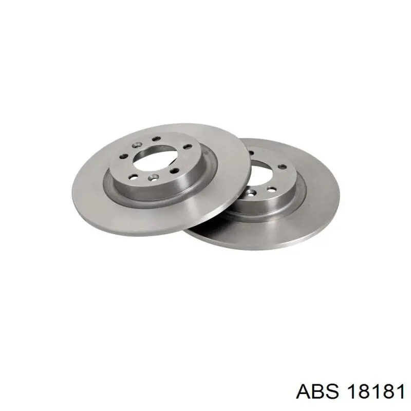 18181 ABS диск гальмівний задній