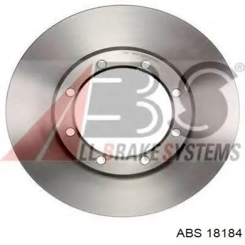18184 ABS диск гальмівний задній